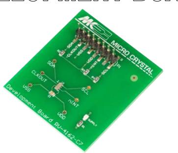 Micro Crystal AG-RV-4162-C7 ON BOARD 32.768KHZ TA QC Takt und Timing Entwicklung Boards und Kits RV-4162-C7 Real Time Clock Development Board
