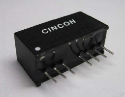 Cincon-EC3SAW-24S12P DC to DC Converter and Switching Regulator Module Module DC-DC 24VIN 1-OUT 12V 0.25A 3W 7-Pin SIP Module Tube
