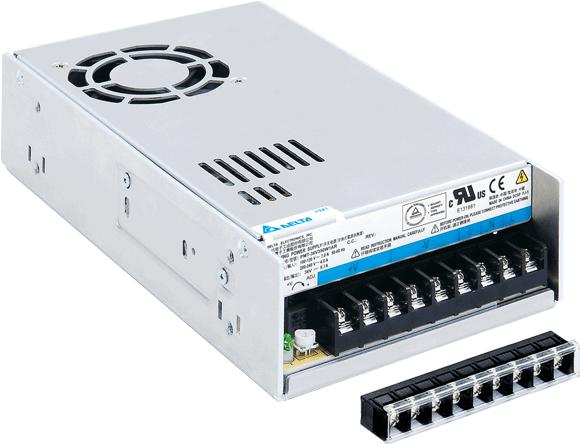 Delta Electronics-PMT-36V350W1AR AC-DC-Spannungsversorgung AC/DC Power Supply Single-OUT 36V 9.7A 350W 10-Pin Carton