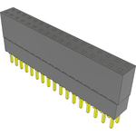 Conn Elevated Socket SKT 34 POS 2.54mm Solder ST Top Entry Thru-Hole Tube