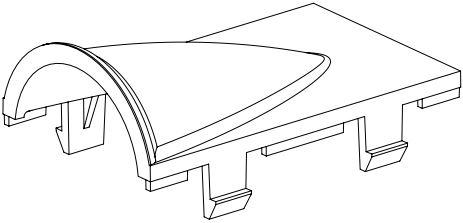 Panduit-CHBHEI Accesorios del conector Connector Accessories Module Frame Acrylonitrile Butadiene Styrene Electric Ivory