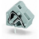 Stackable PCB Terminal Block, 2.5 mm2, Pin spacing 10-10.16 mm, 1-pole, Cage Clamp , commoning option