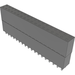 Conn Elevated Socket SKT 36 POS 2.54mm Solder ST Top Entry Thru-Hole Tube