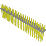 Conn Unshrouded Header HDR 50 POS 2.54mm Solder ST Top Entry Thru-Hole Bulk