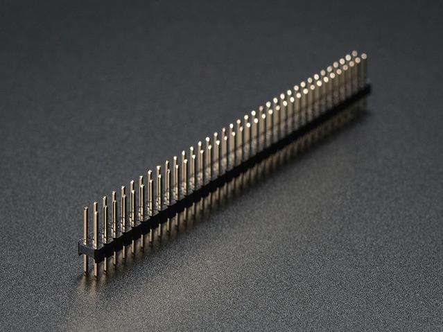 Adafruit Industries-1539 Komponentensätze Break-away 0.1" 2x36-pin strip dual male header (10)