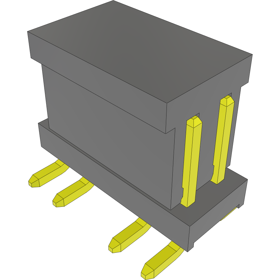 Samtec-TMM-105-06-G-D-SM-005-P Piastre connettori e prese PCB Conn Unshrouded Header HDR 10 POS 2mm Solder ST Top Entry SMD Tube