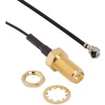Cable Assembly 1.13mm Cable 0.05m SMA to AMC F-M Bag