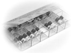 KOA Corporation-RK73H1HTK001KIT Resistor Kits Res Kits Thick Film 0 Ohm to 1M Ohm 1% 0.05 (1/20)W Pad 0201 Surface Mount 217 X 50 Resistor