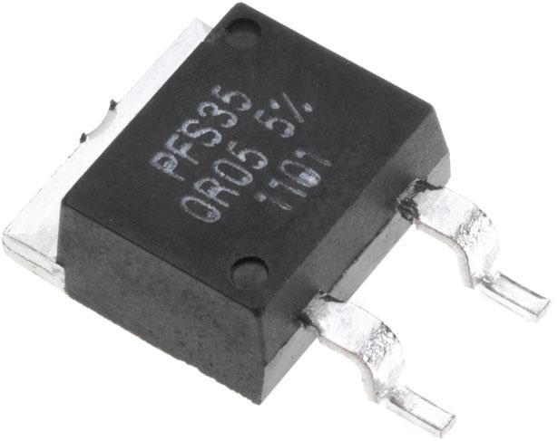 Riedon-PFS35-200RF1 单侧表面贴装定值电阻器 Res Thin Film 200 Ohm 1% 35W ±50ppm/°C TO-263 Gull Wing SMD