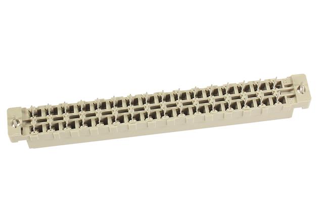 HARTING-09043326831 Steckverbinder, Mutterplatine Conn DIN 41612 F 32 POS 5.08mm Solder ST Thru-Hole