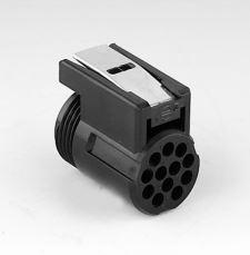 SOURIAU-MBG12P-11 Steckverbinderzubehör Connector Accessories Housing Straight Thermoplastic Black