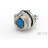 TE Connectivity-T01-0570-S03 Connector Circular Conn Circular SKT 3 POS Solder ST Thru-Hole 3 Terminal 1 Port