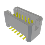 Conn Shrouded Header HDR 12 POS 1.27mm Solder ST SMD Tube
