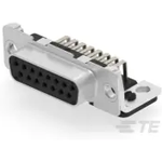 Conn D-Sub SKT 15 POS 1.37mm Solder RA Thru-Hole 15 Terminal 1 Port Tray