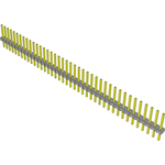 Conn Unshrouded Header HDR 40 POS 2.54mm Solder ST Top Entry Thru-Hole Bulk