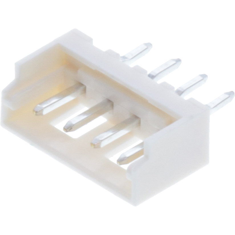 Molex-532530470 Steckverbinderleisten und Leiterplattenbuchsen Conn Shrouded Header (3 Sides) HDR 4 POS 2mm Solder ST Top Entry Thru-Hole Micro-Latch Tray