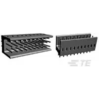 TE Connectivity-826469-9 Connector Headers and PCB Receptacles Conn Shrouded Header HDR 18 POS 2.54mm Solder ST Thru-Hole Box