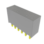 Conn Socket Strip SKT 12 POS 2.54mm Solder ST Top Entry Thru-Hole Bulk