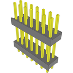 Conn Board Stacker HDR 14 POS 2.54mm Solder ST Top Entry Thru-Hole Bulk