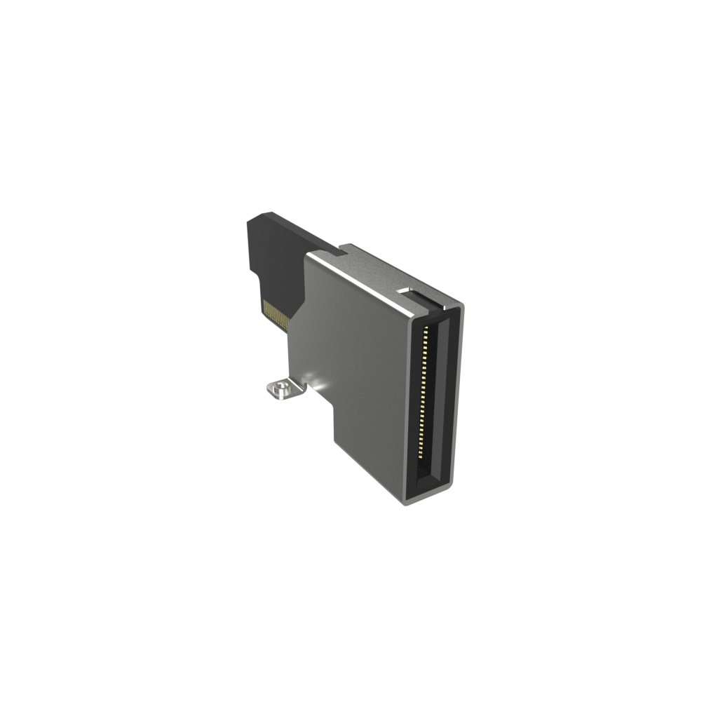 Amphenol Communications Solutions-ME3005630501111 Steckverbinder, Kartenrand Conn Card Edge F 56 POS 0.6mm RA Panel Mount Tray