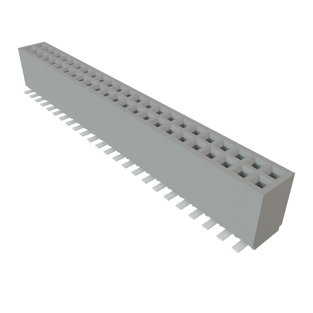 Samtec-SFMC-124-02-L-D Steckverbinderleisten und Leiterplattenbuchsen Conn Socket Strip SKT 48 POS 1.27mm Solder ST Top Entry SMD Tube