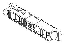 Molex-87734-2000 Steckverbinderleisten und Leiterplattenbuchsen Conn Wire to Board RCP 11Power/12Signal POS Solder ST Thru-Hole 100 Terminal 1 Port