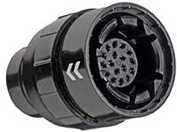 Molex-1723501710 Connector Circular Conn Circular SKT 17 POS Crimp ST Cable Mount 17 Terminal 1 Port MediSpec™ T/R