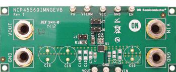 onsemi-NCP45560IMNGEVB Power Management Development Boards and Kits INTEGRATED LOAD SWITCH WITH ULTRALOW RON, 23A, EVALUATION BOARD