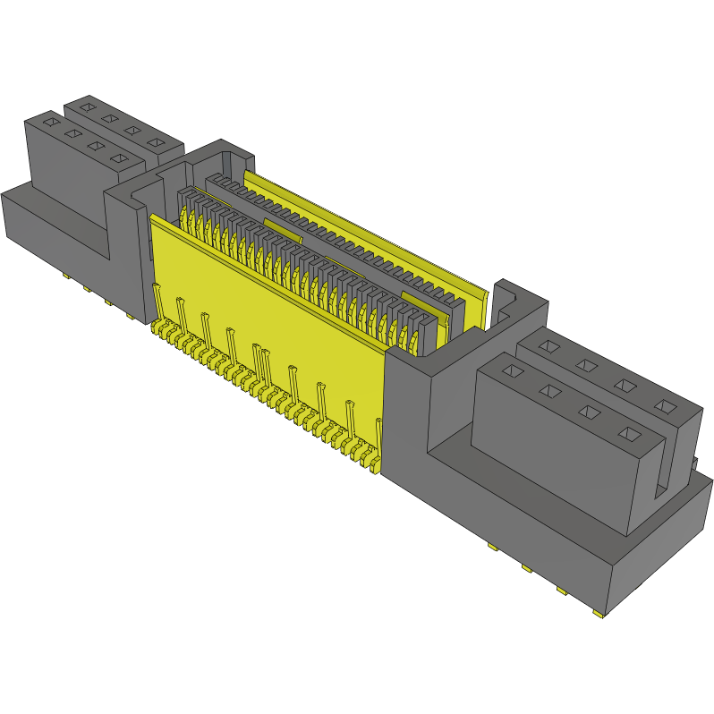 Samtec-QFSS-016-04.25-L-D-DP-PT8 Piastre connettori e prese PCB Conn High Speed Socket Strip SKT 16Power/32Signal POS 0.635mm Solder ST SMD Tube
