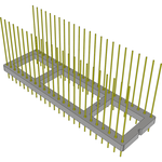 Conn DIP Adapter HDR 48 POS 2.54mm ST Thru-Hole Tube