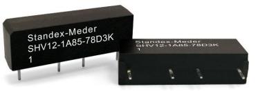 Standex-Meder Electronics-SHV24-1A85-78D4K Relè Reed Relay 24VDC 2KOhm 1A SPST-NO(24.13x6.22x8.13)mm THT Dry