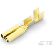 TE Connectivity-63705-1 Steckverbinderanschlüsse Quick Disconnect Terminal 18-22AWG Brass F 16.1mm Reel/Strip