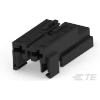 TE Connectivity-968182-1 Einzeladersteckverbinder, Gehäuse Conn Housing RCP 4 POS Crimp ST Cable Mount Black Carton