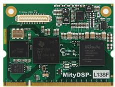 Critical Link-L138-FG-325-RC Système sur modules - SOM MITYDSP-L138F w/ OMAP-L138 and SPARTAN FPGA Dual Core System on Module