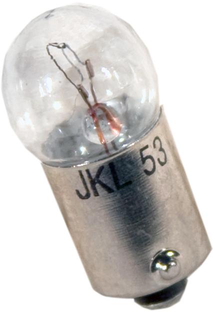 JKL Components-51 Lámpara G-3 1/2 Single Contact Bayonet Base Incandescent Lamp C-2R 1000 Hours