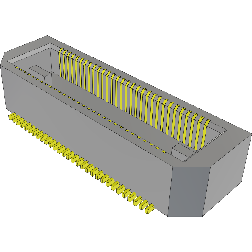 Samtec-BTH-030-01-F-D-A-TR Connector Headers and PCB Receptacles Conn Micro Terminal HDR 60 POS 0.5mm Solder ST SMD T/R