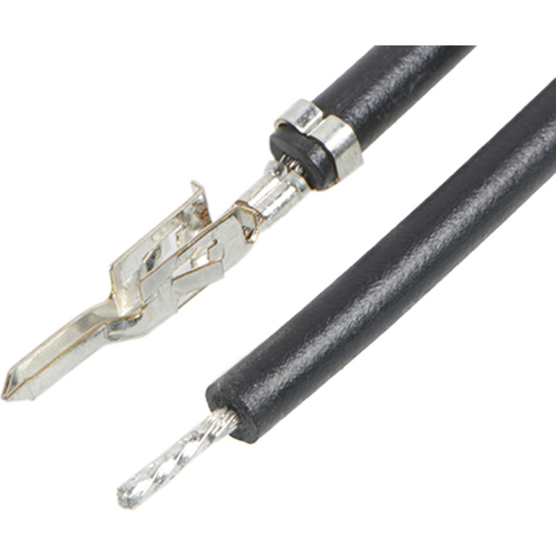 Molex-2153431123 Andere Kabelbaugruppen Cable Assembly UL 1015 0.225m 16AWG Crimp Terminal 1 POS M Crimp Bag