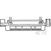 TE Connectivity-5552224-1 Steckverbinder, Schnittstelle Conn IEEE 488 RCP 24 POS 2.16mm Solder ST Thru-Hole 24 Terminal 1 Port Tray