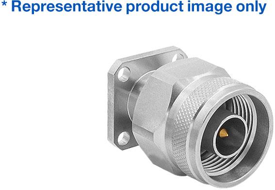 Bulgin Components PLC-RFNA4PGIMF RF-Steckverbinder N Type Series Pin Without Extended, 4 Hole Flange