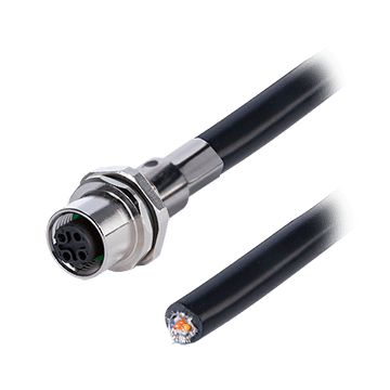 Same Sky (formerly CUI Devices)-CDM1269-04D-FW-R16-200-67 Conector circular M12 Circular Connector