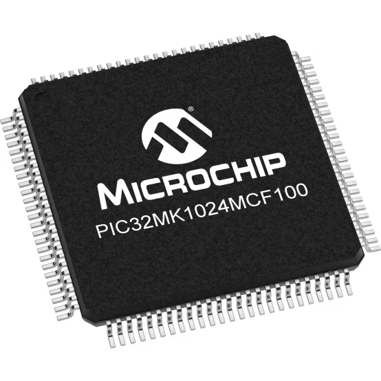 Microchip Technology-PIC32MK1024MCF100-I/PTA21 Microcontrollers - MCUs MCU 32-bit PIC RISC 1MB Flash 2.5V/3.3V 100-Pin TQFP Tray