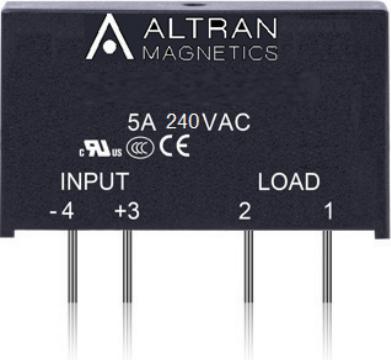 Altran Magnetics, Inc-ASR-SD480D5ZH Halbleiterrelais Relay SSR 25mA 32V DC-IN 5A 530V AC-OUT 4-Pin SIP Module Bulk