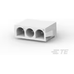 Conn Shrouded Header (4 Sides) HDR 3Power POS 6.35mm Solder ST Thru-Hole Bag