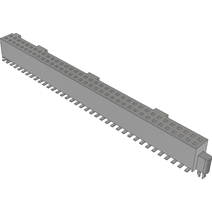 Samtec-SFML-137-T2-S-D-LC Steckverbinderleisten und Leiterplattenbuchsen Conn Socket Strip SKT 74 POS 1.27mm Solder ST SMD TIGER EYE™ Tube