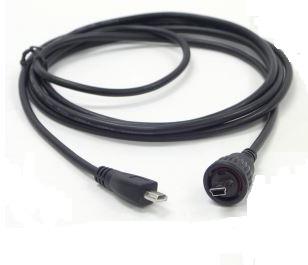 Switchcraft-DCM-USBNB-USMAR2 Cable Assembly USB Cable Assembly Twisted Pair 2m Mini USB B to Mini USB A 5 to 5 POS PL-PL