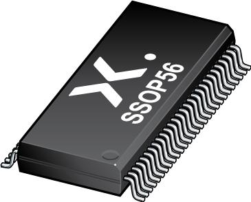 NXP Semiconductors-74ALVT16260DL,512 Verriegelungen Latch Multiplexed 3-ST 12-CH D-Type 56-Pin SSOP Tube