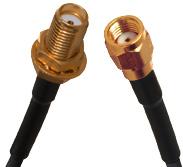 Cinch Connectivity Solutions-415-0201-036 Kabelbaugruppen Koaxial SMA Reverse Polarity to SMA Reverse Polarity Cable Assemblies