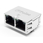 Pulse Electronics Corporation-JXD1-2016NL Steckverbinder, Telefon und Telekommunikation Conn RJ-45 RCP 16 POS 1.27mm Solder RA Thru-Hole 28 Terminal 2 Port