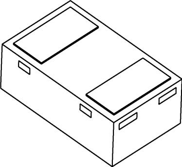 Toshiba-DF2S6M5CT,L3F Suppresseurs ESD ESD Suppressor Diode TVS Uni-Dir 5V 15Vc 2-Pin CST T/R