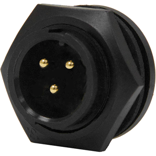 Switchcraft-4182-3PG-300 Steckverbinder, rund Conn Circular PIN 3 POS Solder Cup ST Panel Mount 3 Terminal 1 Port